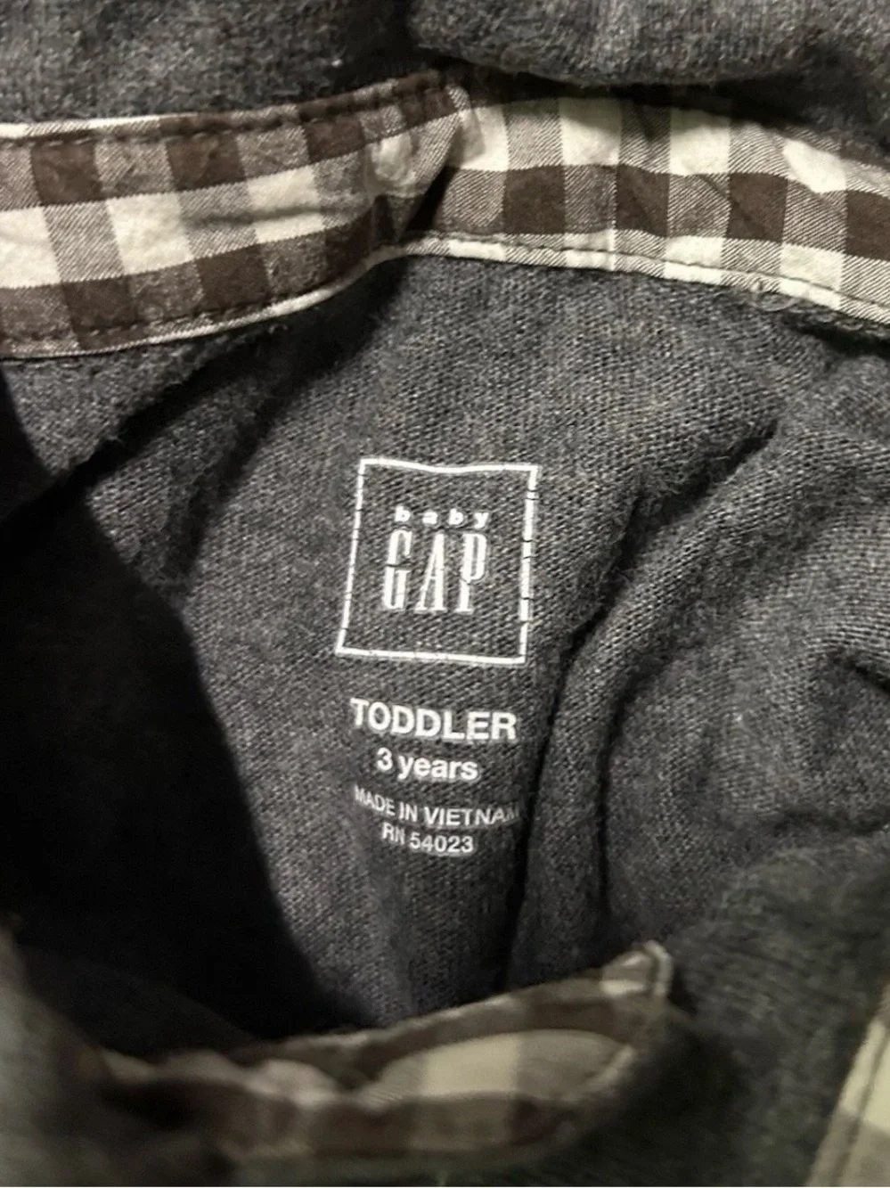 Toddler Boy Tops Button Up Shirts Solid Plaid Size 3T